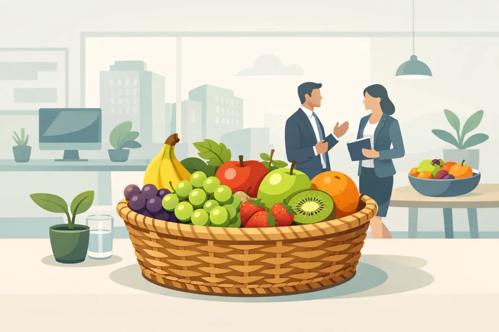 Fruits frais au travail - un vrai levier QVCT